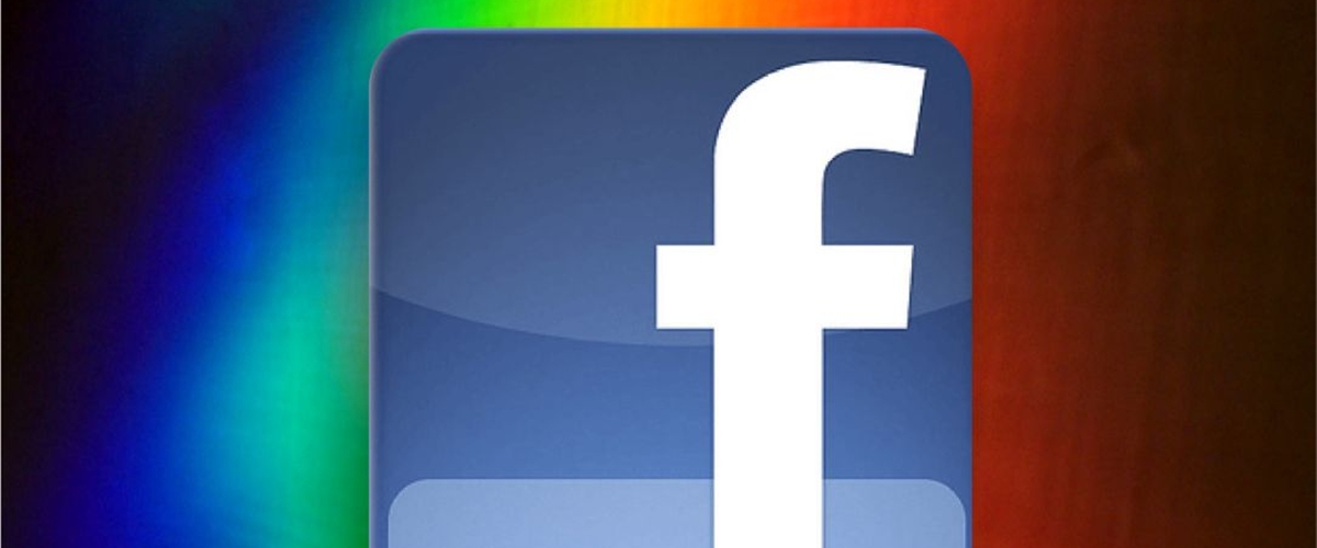 Facebook se llena de color