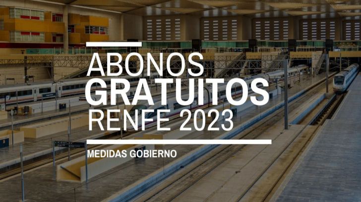 Cómo adquirir los abonos gratuitos de Renfe 2023