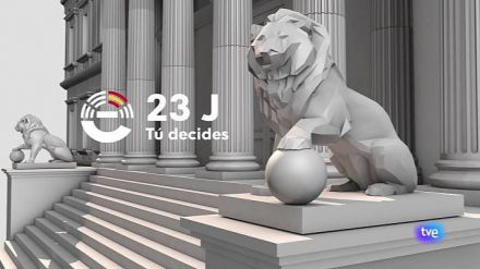 La 1 de TVE arrasa en el prime time el 23-J frente al hundimiento de Telecinco