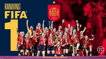 Número 1 de la FIFA: La Selección Española Femenina de Fútbol vuelve a hacer historia