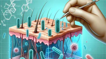 Las bacterias inteligentes de la piel son capaces de segregar y producir moléculas para tratar el acné