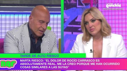 'Ni que fuéramos shhh': La resurrección de 'Sálvame' se consolida con el perdón Marta Riesco a Rocío Carrasco