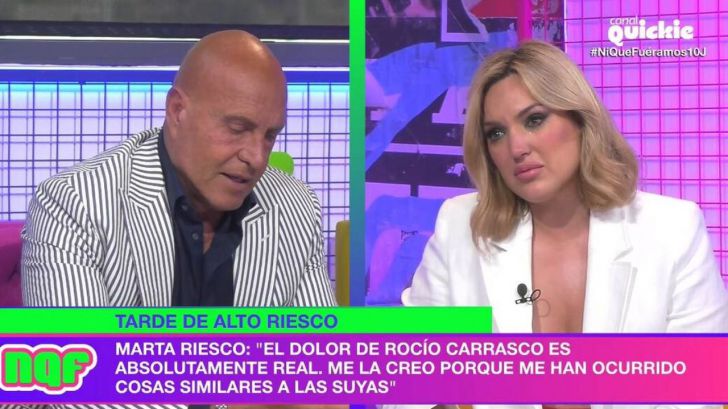 'Ni que fuéramos shhh': La resurrección de 'Sálvame' se consolida con el perdón Marta Riesco a Rocío Carrasco