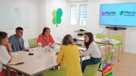 Federación LGTBI+ y Plena Inclusión España firman convenio contra la discriminación de personas con discapacidad intelectual
