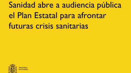 Sanidad presenta un plan para enfrentar futuras crisis sanitarias