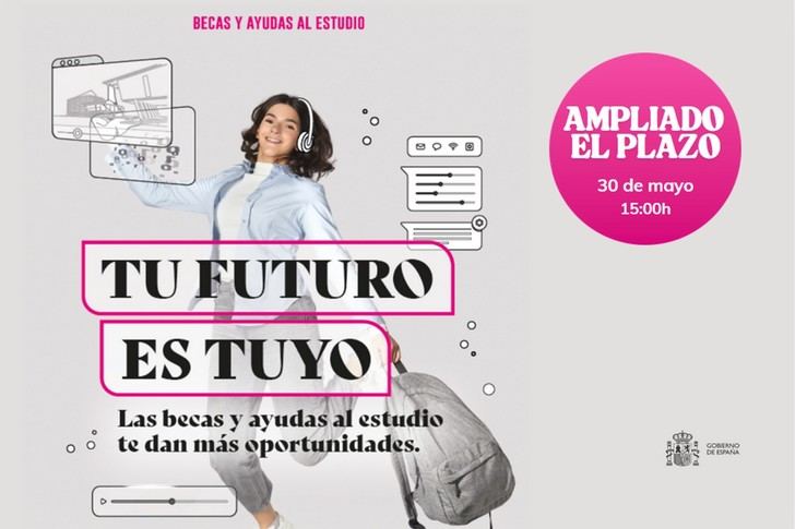 Plazo de solicitud de becas para el curso 2025-2026 se extiende hasta el 30 de mayo