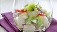 El kiwi, un ingrediente ideal para dar un toque refrescante a tus platos con pescado