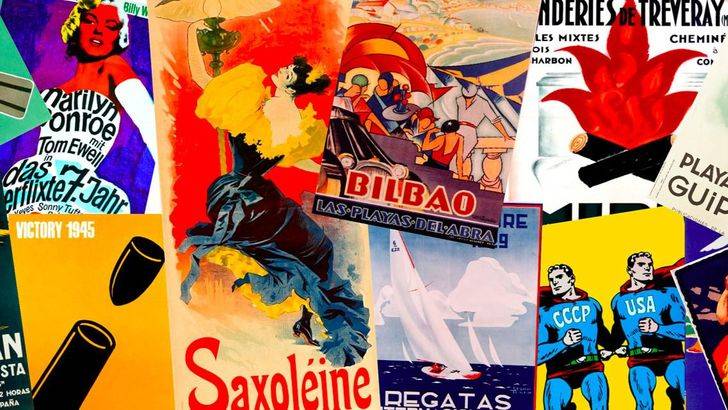 Historia del arte y la publicidad en forma de cartel