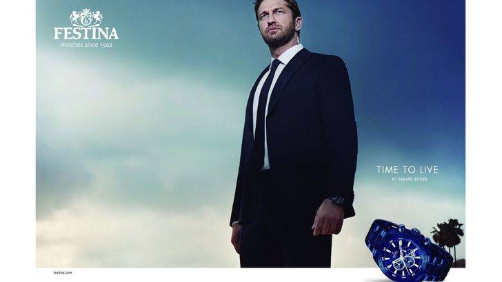 Vivimos 24 horas con Festina y Gerard Butler