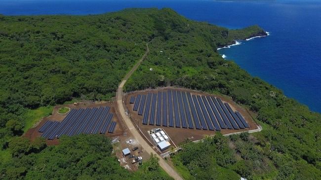 Ta´u la isla que se abastece completamente de energía solar