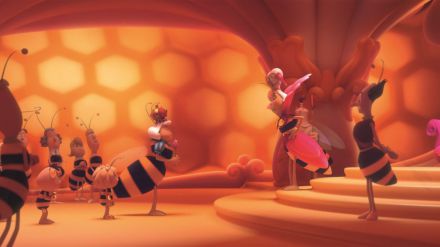 La abeja Maya, los juegos de la miel