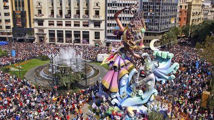 Las Fallas, entre las fiestas favoritas de los españoles