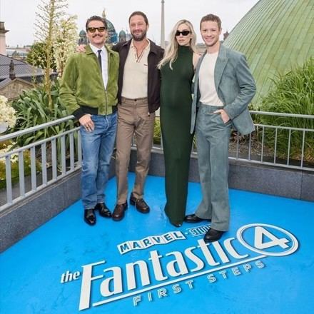 Los 4 Fantásticos celebran su estreno en Berlín con una fiesta retro-futurista