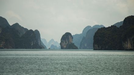 La belleza de Halong (II): En medio de arrozales