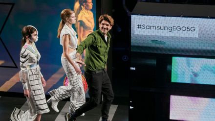 Samsung EGO revoluciona MBFWMadrid con el primer desfile 5G de nuestro país