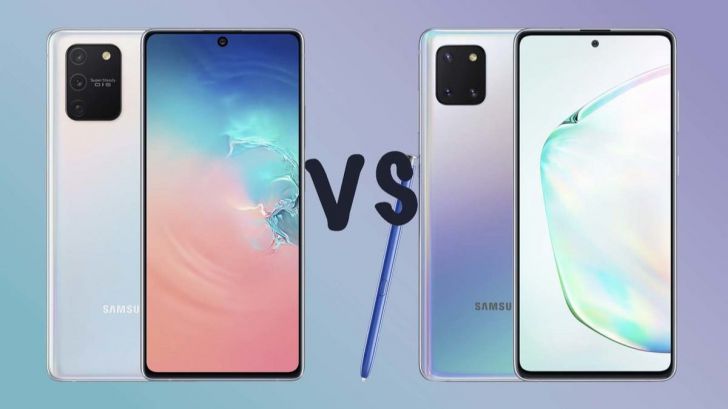 Así son los nuevos Galaxy S10 Lite y Note10 Lite de Samsung