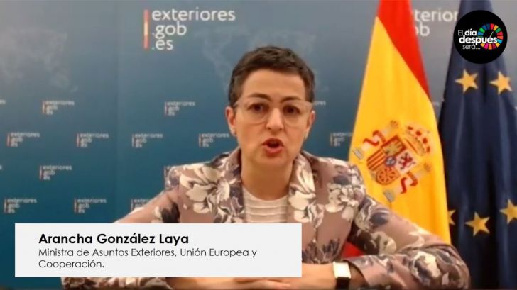 González Laya: 'Lo importante no es descubrir una vacuna, sino que llegue a todos'