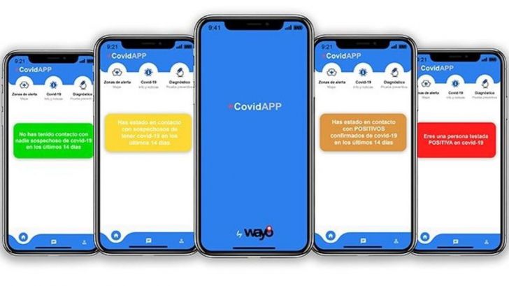 Una innovadora app orientada al rastreo de la cadena de infección de COVID-19