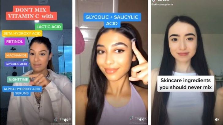 Tips (falsos) sobre cosmética vistos en TikTok