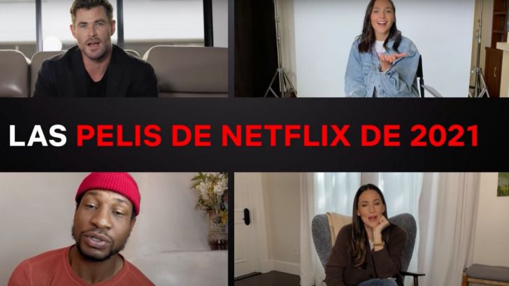 Aluvión de estrenos de cine en Netflix para 2021