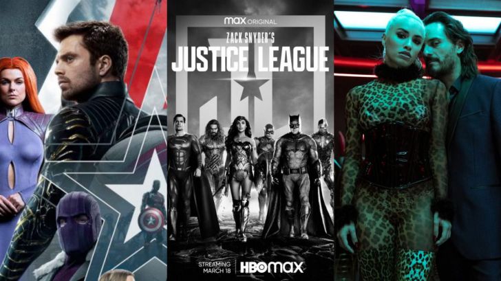 'Sky Rojo', 'La Liga de la Justicia de Zack Snyder' y 'Falcon y el Soldado de Invierno' encabezan los estrenos de la semana