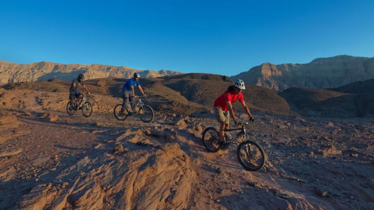 Ruta de cicloturismo por Israel