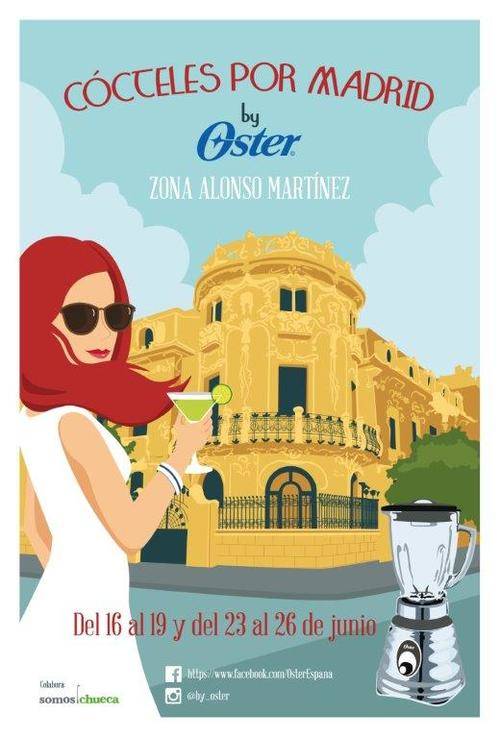 Disfruta de la Ruta “Cócteles por Madrid by Oster”