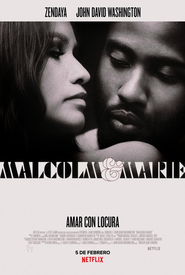 Trailer de 'Malcolm & Marie' de Netflix con Zendaya y John David Washington