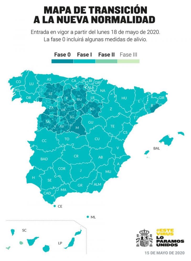 Madrid y Barcelona podrán abrir comercios y servicios sin cita previa y podrán asistir 10 personas a velatorios