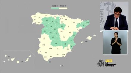 Más de la mitad de España estará el lunes en la fase 3 de la desescalada