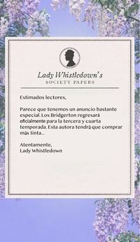 Lady Whistledown tiene trabajo para dos temporadas más