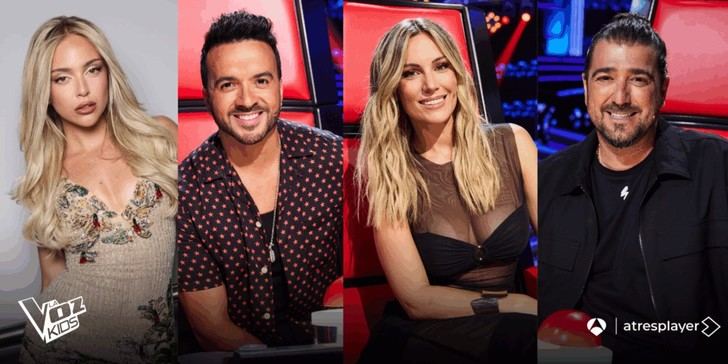 Ana Mena, Luis Fonsi, Edurne y Antonio Orozco se suman como coaches en la nueva temporada de 'La Voz Kids'