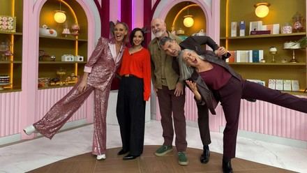 Chenoa y perros de 'Dog House' visitan 'Top Chef: Dulces y Famosos'