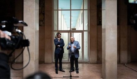 Inauguración del Museo del Cine en el antiguo NO-DO