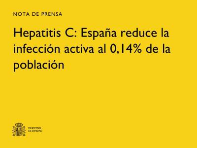 España logra reducir la hepatitis C al 0,14% de su población