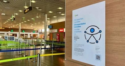 Más de 300 solicitudes del distintivo de discapacidades invisibles en el Aeropuerto de Reus en 2025