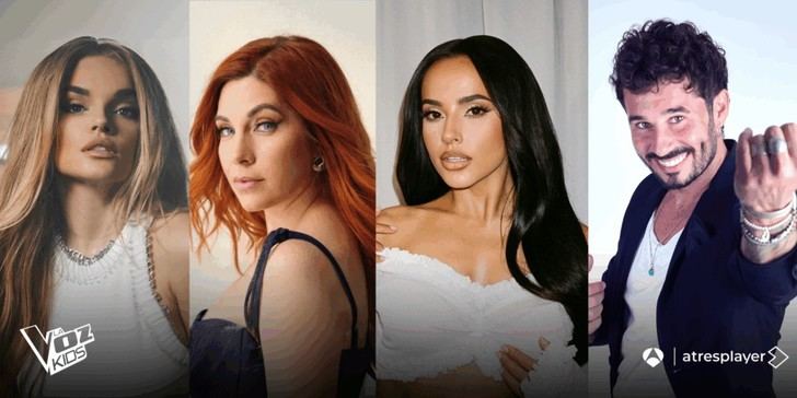 Melody continúa su idilio con Antena 3 tras su polémico 'Hormiguero' con 'La Voz Kids' junto a Leire Martínez, Becky G y Antoñito Molina