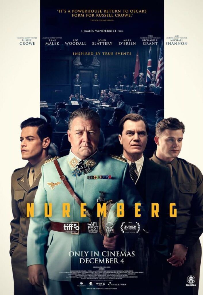 Drama histórico 'Núremberg' explora el juicio a los nazis y la mente de Hermann Göring