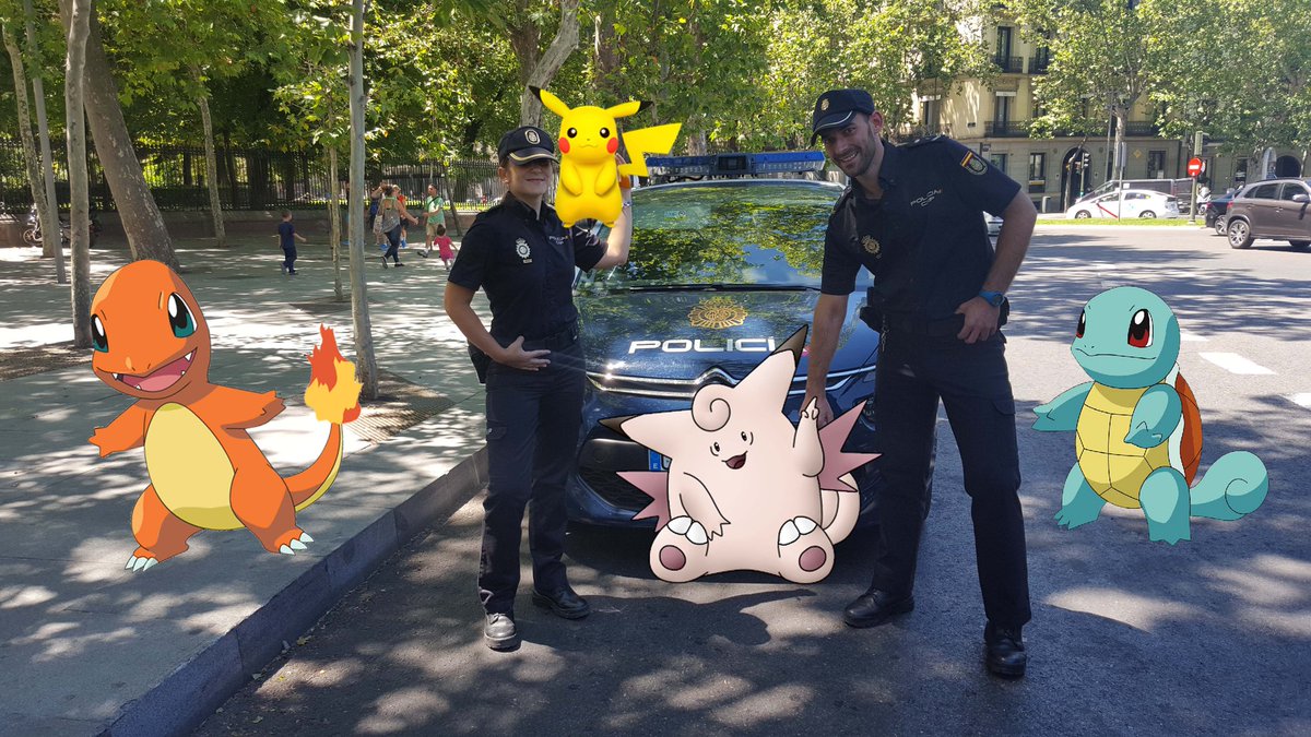 Consejos de seguridad de la Policía española para Pokémon Go