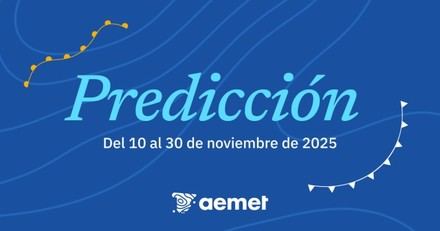 Pronóstico del tiempo en España del 10 al 30 de noviembre de 2025