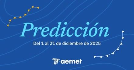 Pronóstico del tiempo en diciembre: lluvias y temperaturas variables