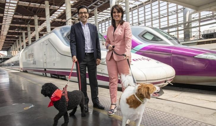 Renfe Avlo admite mascotas de hasta 10 kilos