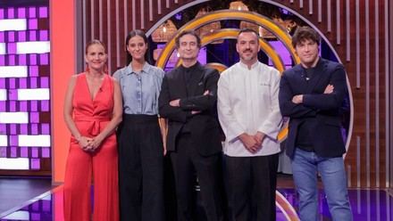 Victoria de Marichalar y Bertín Osborne acompañan a aspirantes en semifinal de MasterChef Celebrity 10