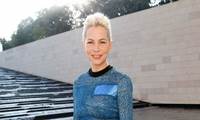 Michelle Williams en el front row de Louis Vuitton