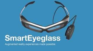 SmartEyeglass, las gafas de realidad aumentada de Sony
